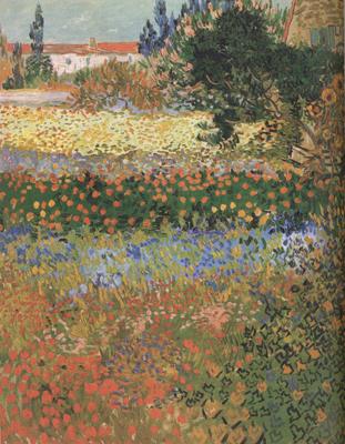 Vincent Van Gogh Flowering Garden (nn04) Sweden oil painting art
